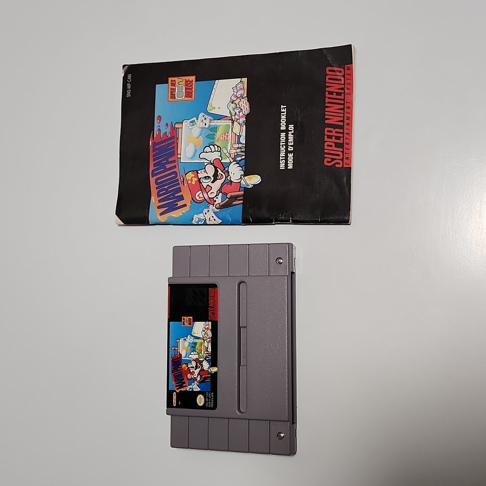 Mario Paint SNES